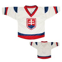 Detský hokejový dres Slovensko biely babyXXS(0-1)